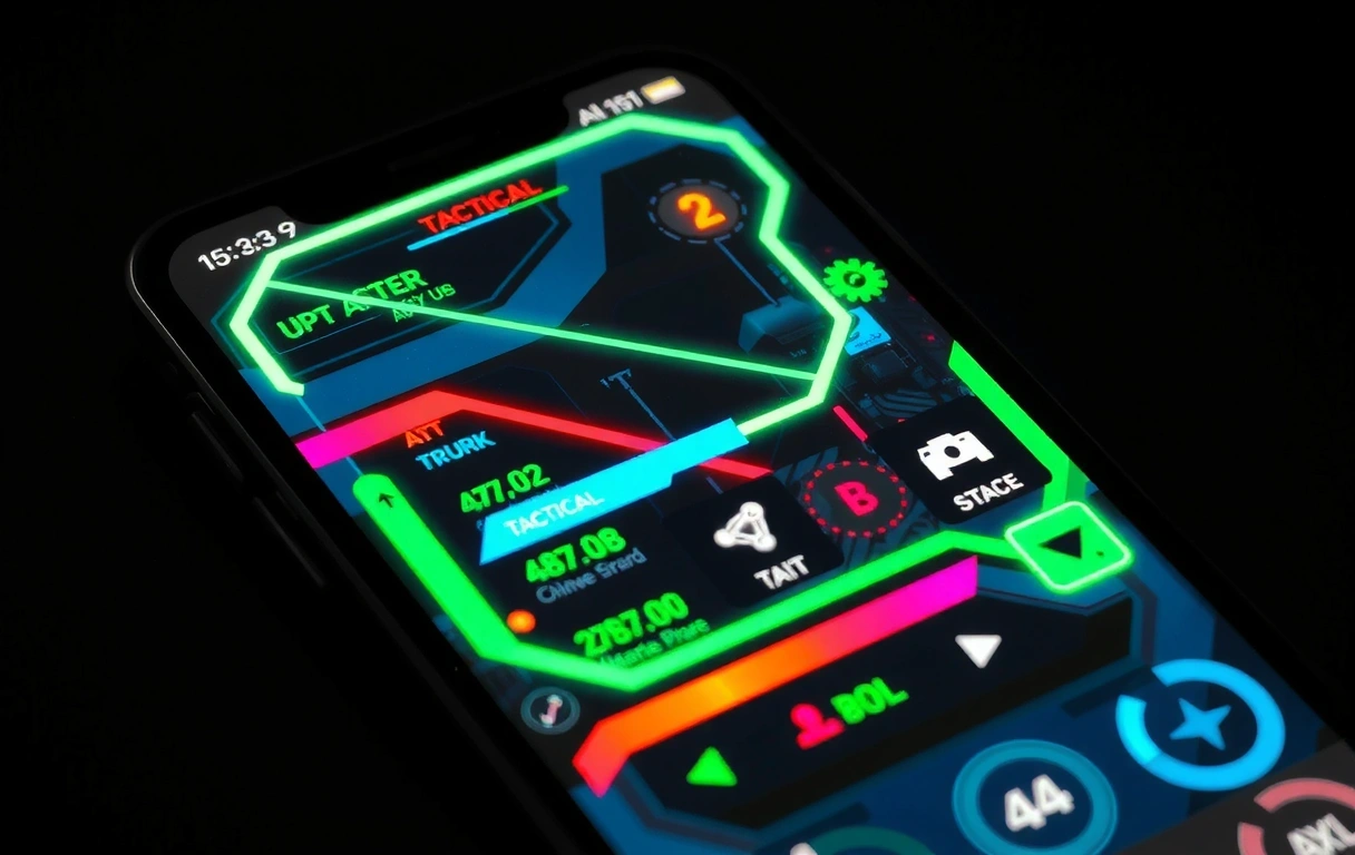 Gaming App Interface Preview